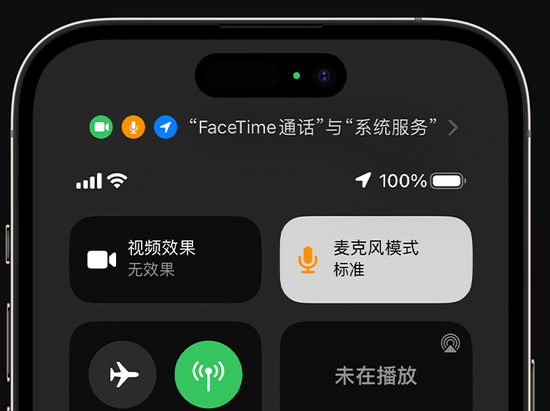 源汇苹果授权维修网点分享iPhone在通话时让你的声音更清晰 