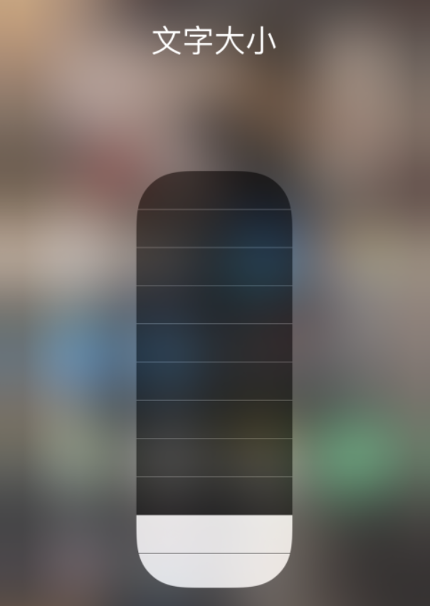 源汇苹果手机维修分享小技巧：在 iPhone 控制中心快速调节字体大小 